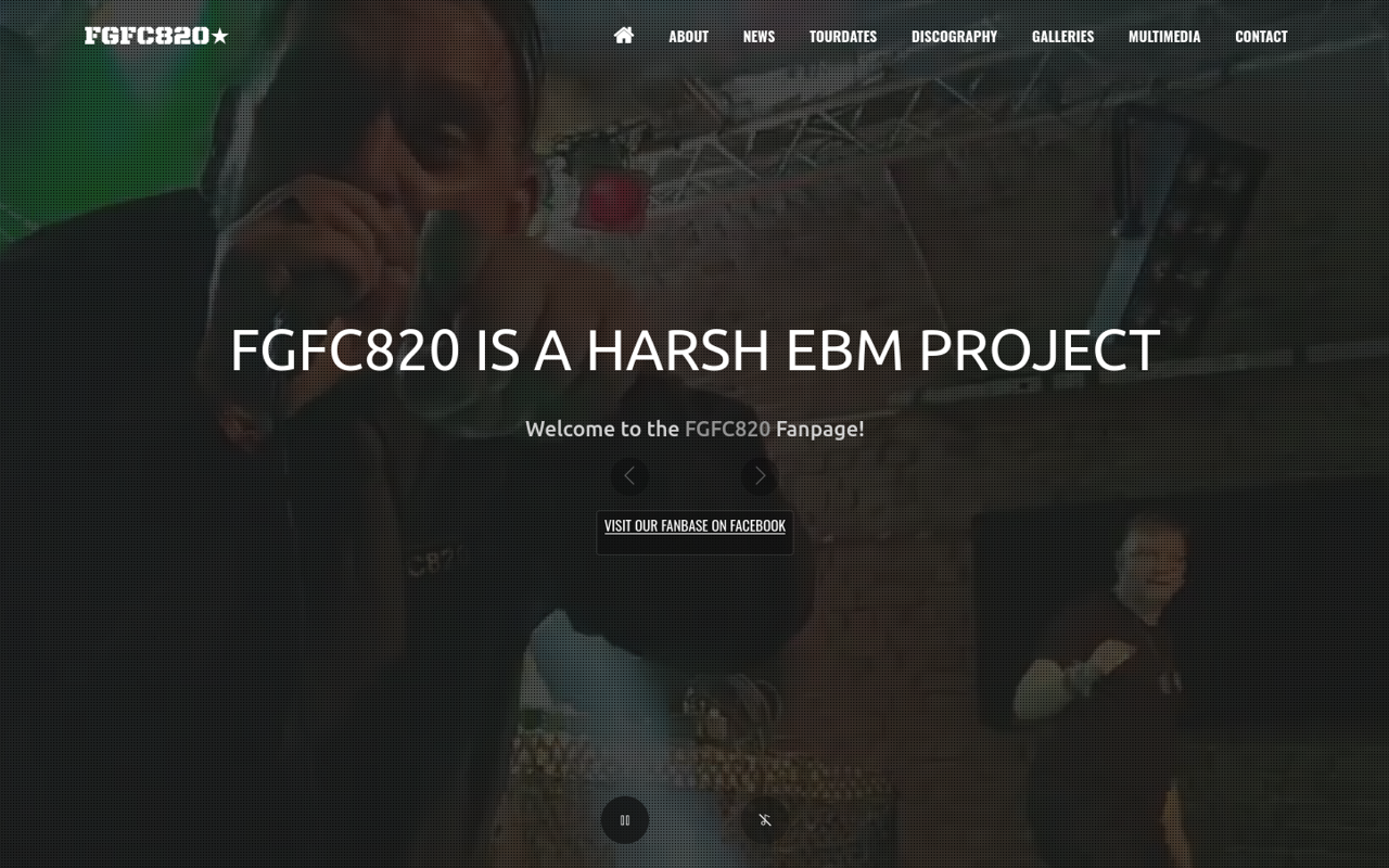 FGFC820 Fanpage goes online